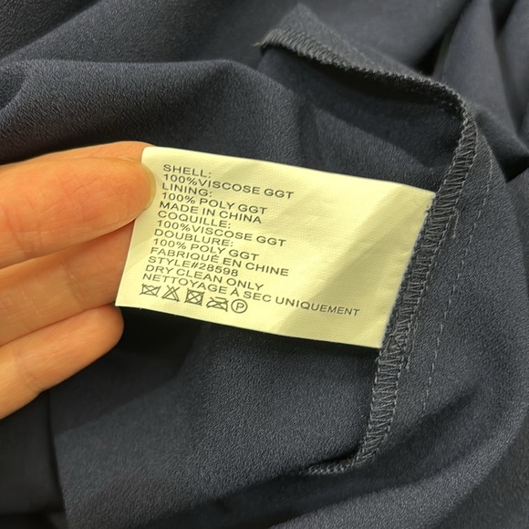 Shoshanna Smocked Floral Short Dress with Long Sleeves Size 8 - Picture 16 of 16